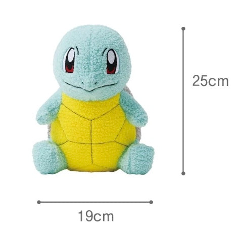 Pokemon Squirtle Curly Fabric Plush