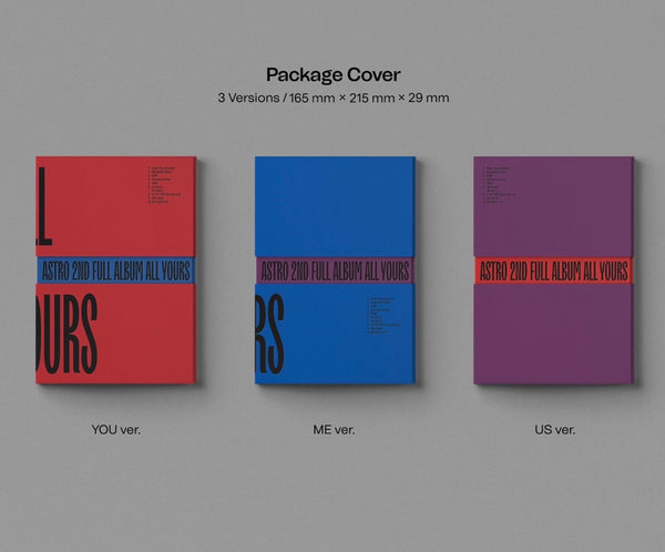 K-Pop CD Astro - 2nd Full Album 'All Yours'