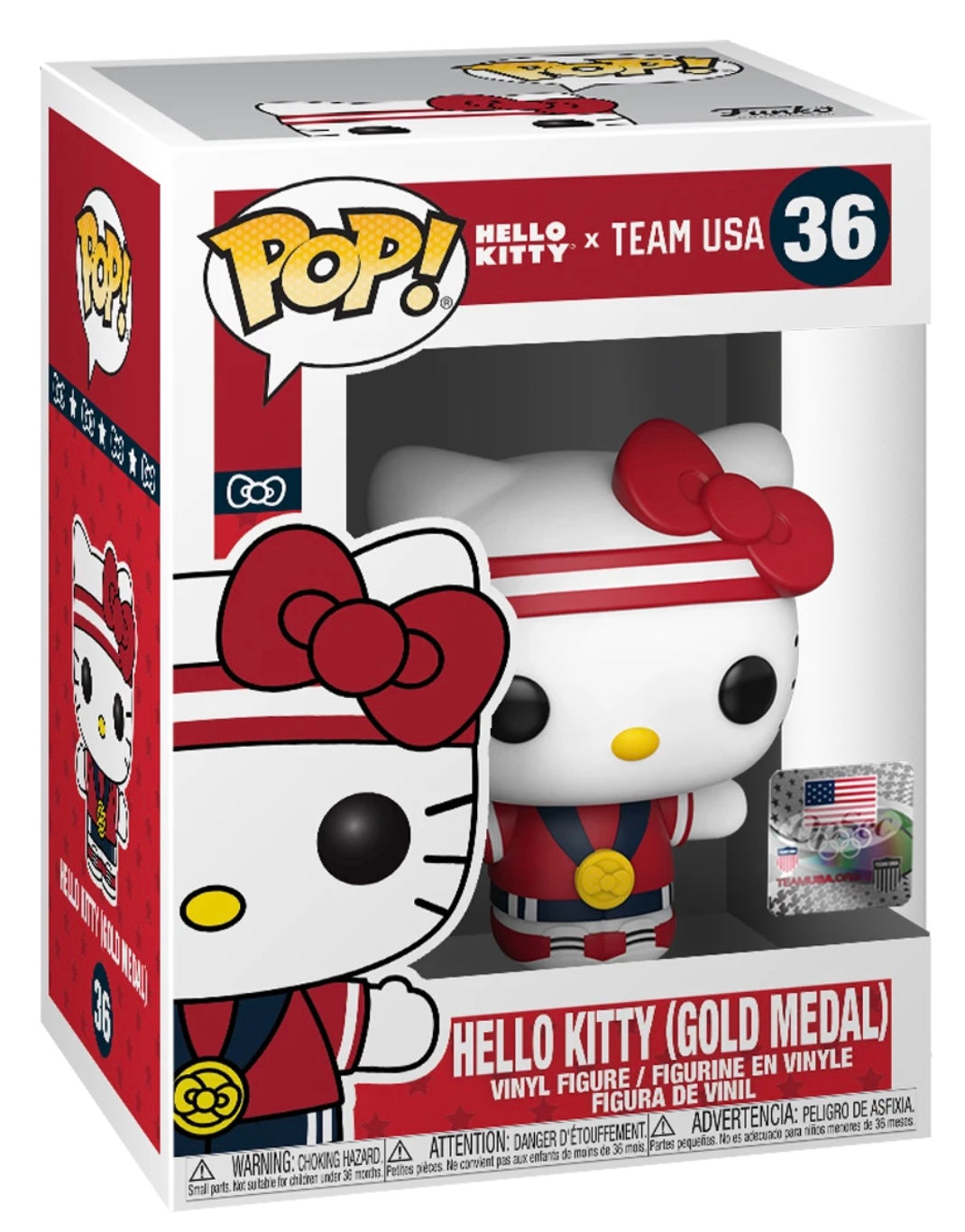 Hello Kitty - Funko Pop! #36 - Gold Medal