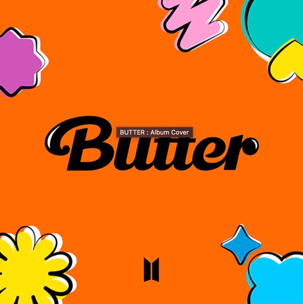 K-Pop CD BTS 'Butter'