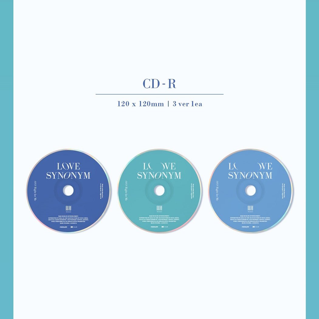 K-Pop CD Wonho - 1st Mini Album 'Love Synonym #1 Right for Me'