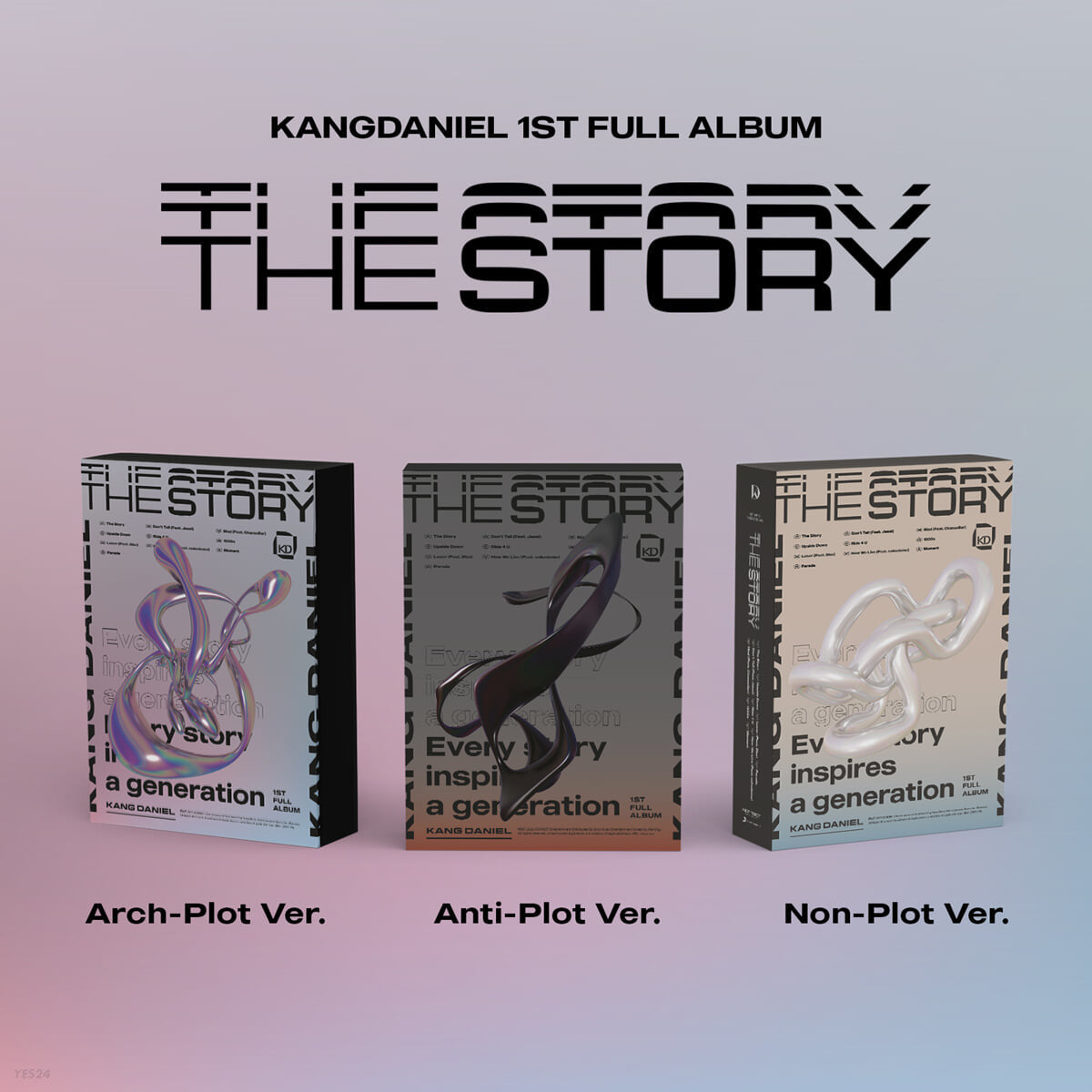 K-Pop CD Kang Daniel - 1st Full Album 'The Story'