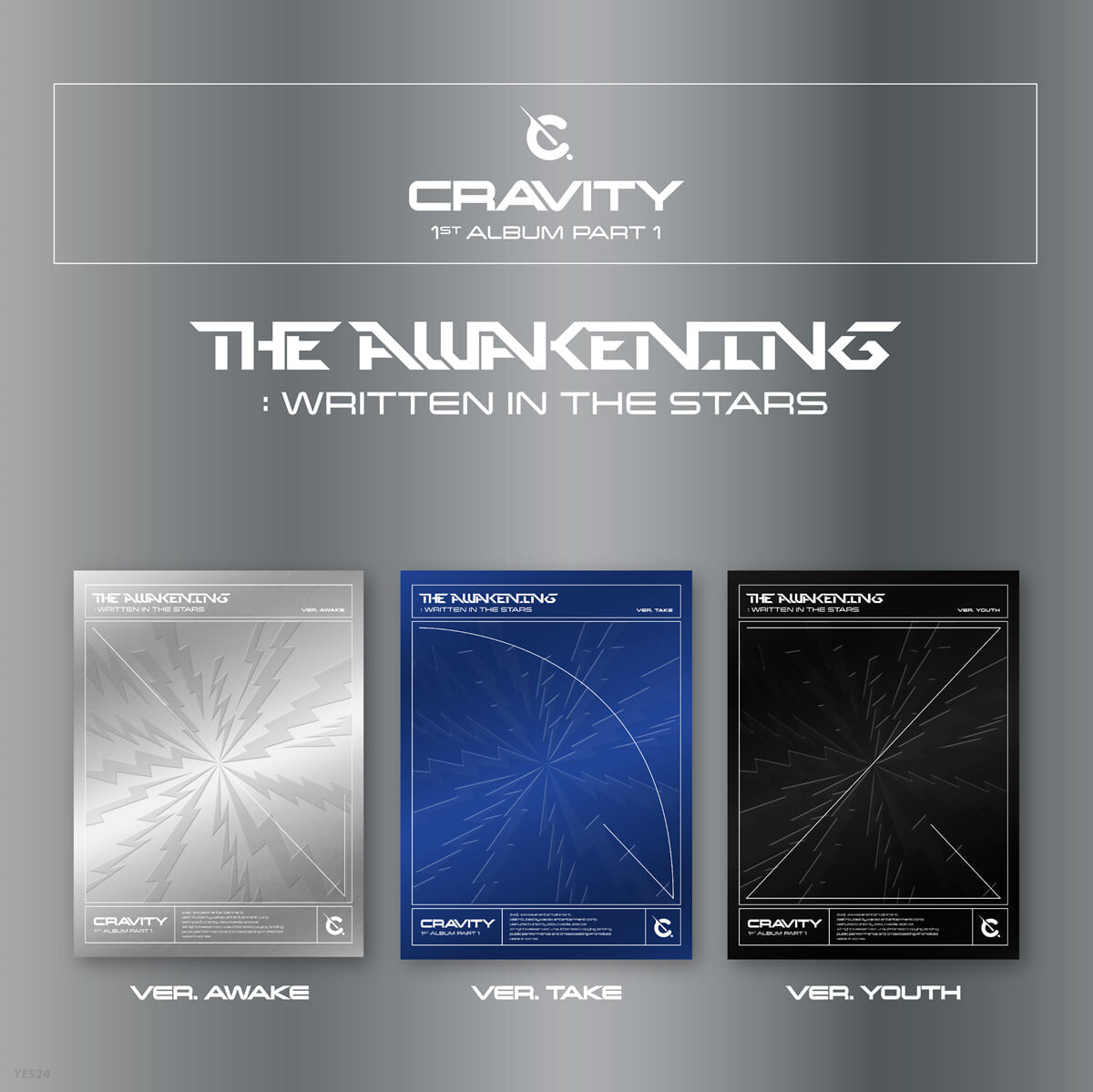 K-Pop CD CRAVITY - 1st Album Part 1 'The Awakening: Written in the Stars'