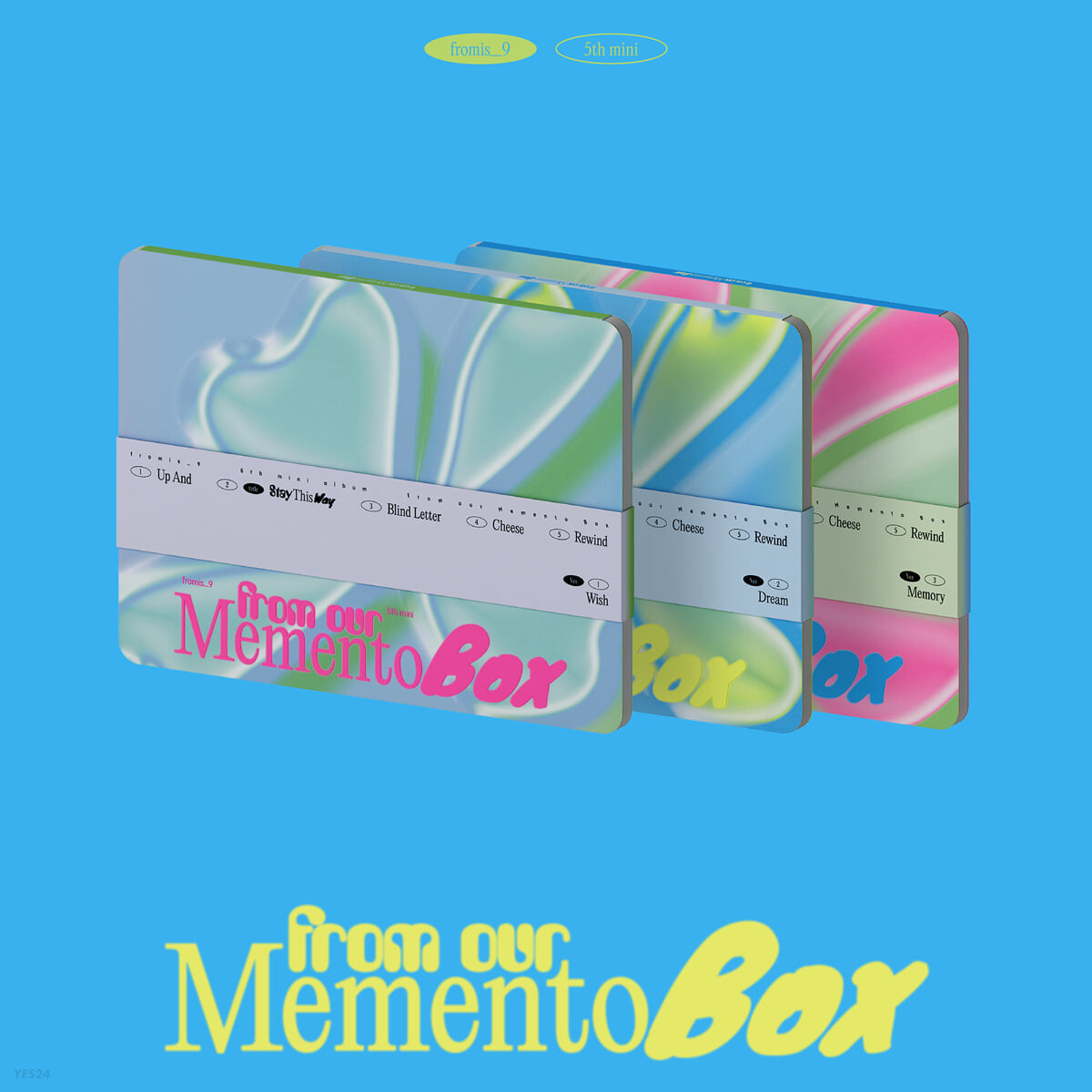 K-Pop CD Fromis_9 - 5th Mini Album 'from our Memento Box'