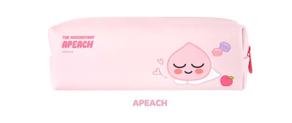 Kakao Friends Apeach Pink Rectangle Pencil Pouch