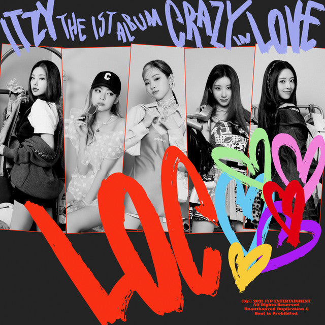 K-Pop CD Itzy - 1st Album 'Crazy in Love'