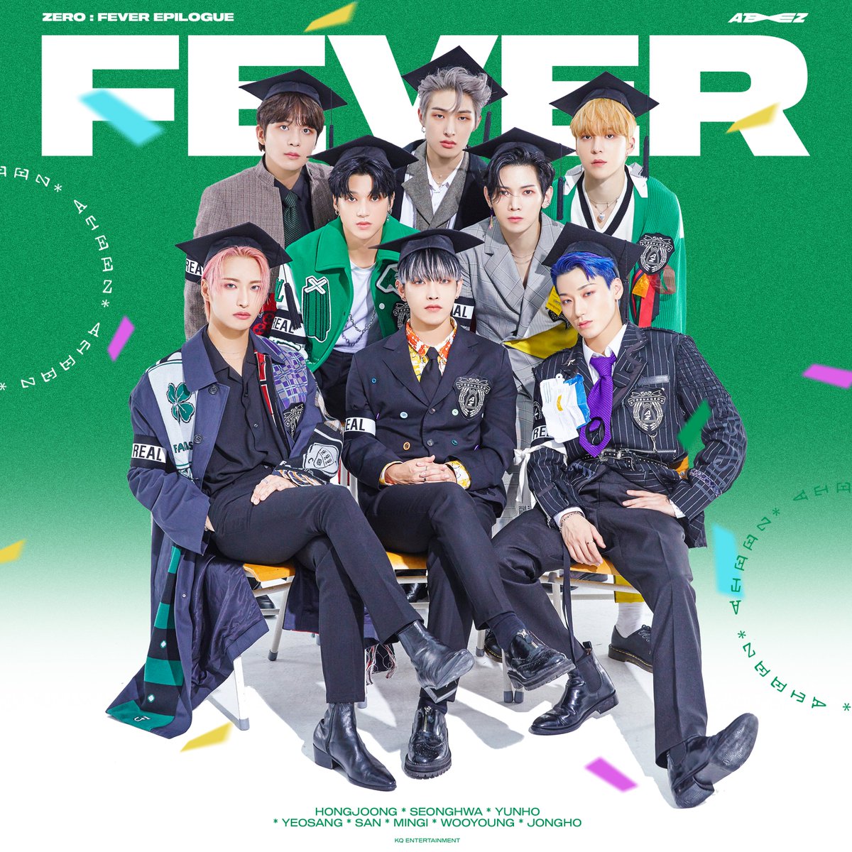K-Pop CD Ateez - 8th Mini Album 'Zero : Fever Epilogue'