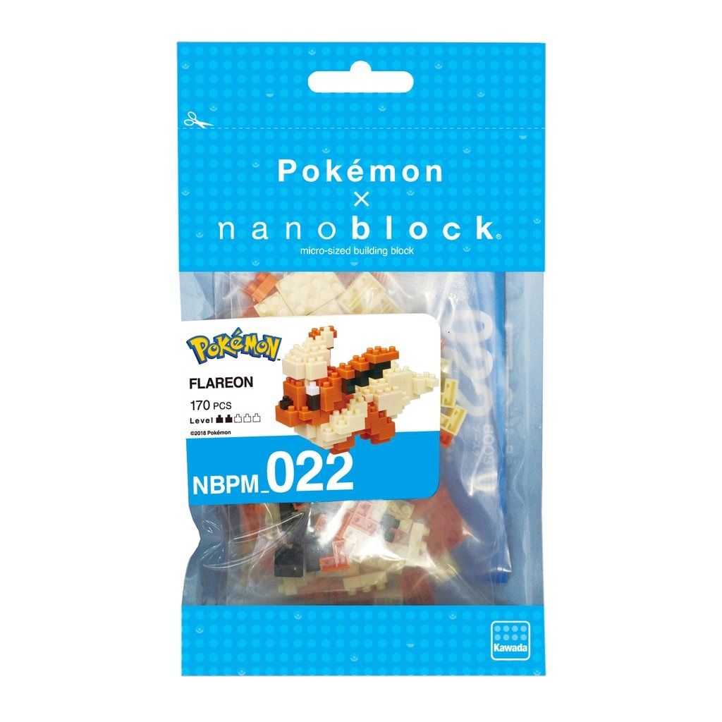 NanoBlock  #022 Pokemon Flareon 170pcs