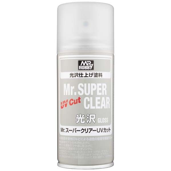 Mr Hobby B-522 Mr. Super Clear UV Cut Clear (Gloss)