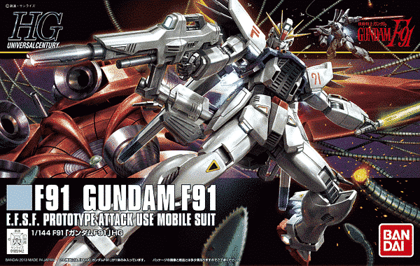 HGUC Gundam F91 #167 Gundam F91 1/144 Model Kit