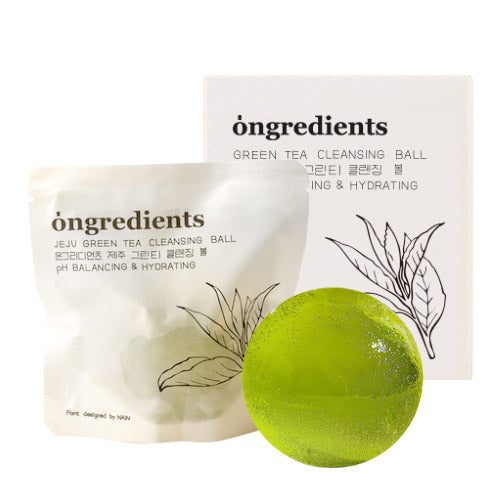 [Ongredients] Jeju Green Tea Cleansing Ball -110g