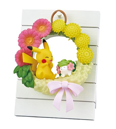 [Bundle] Pokemon Re-ment Happness Wreath (Boxed Set of 6) Figures
