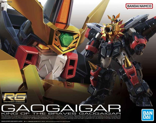 The King of Braves GaoGaiGar - RG GaoGaiGar Model Kit