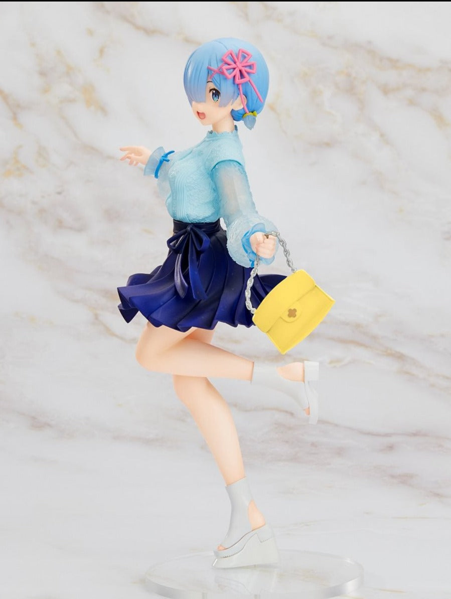 Re:Zero Precious Figure - Rem (Outfit to Go Out Ver.)