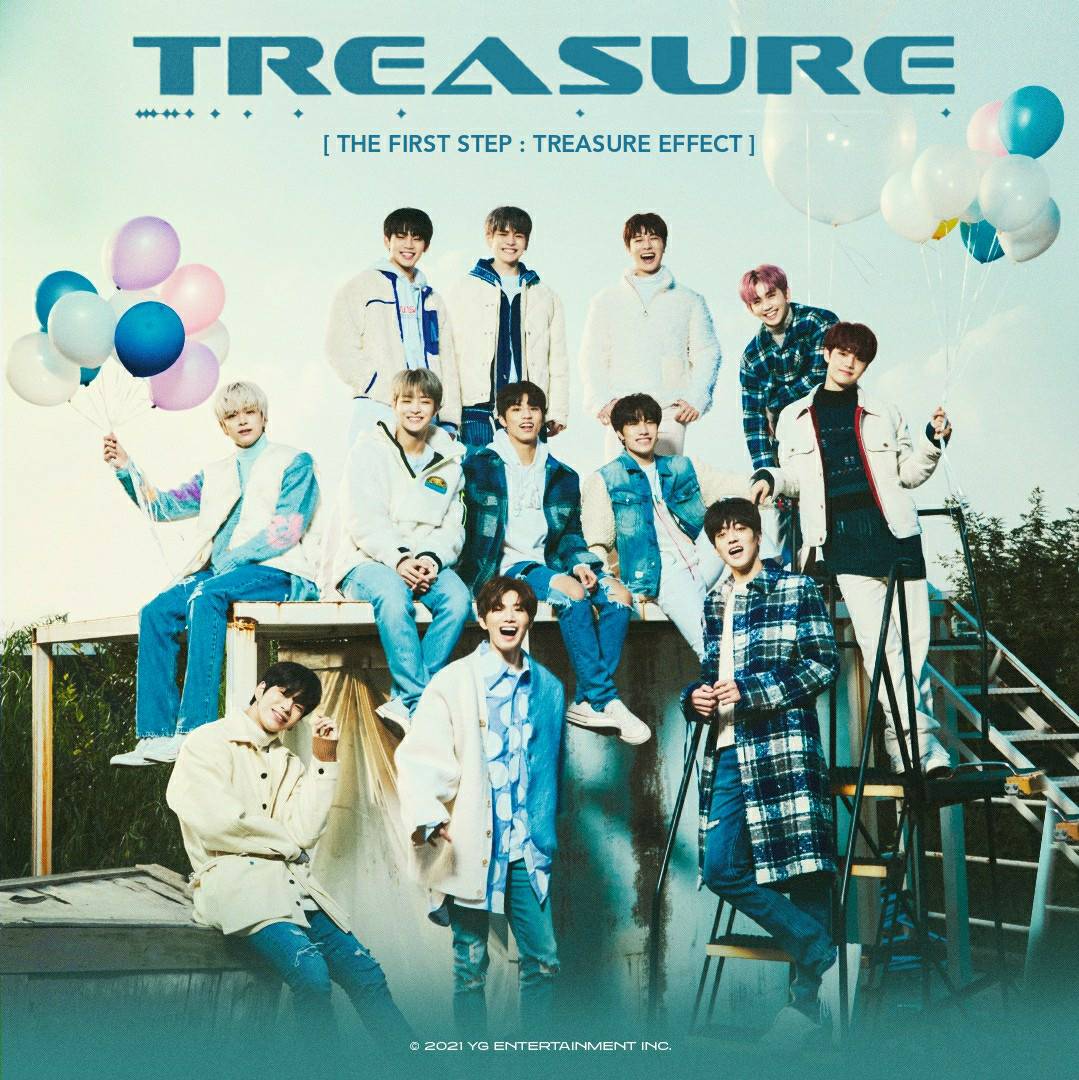 K-Pop CD Treasure - 1st Album 'the First Step: Treasure Effect'
