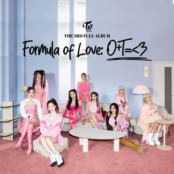 K-pop CD Twice 3rd Full Album 'Formula Of Love: O+T=<3'