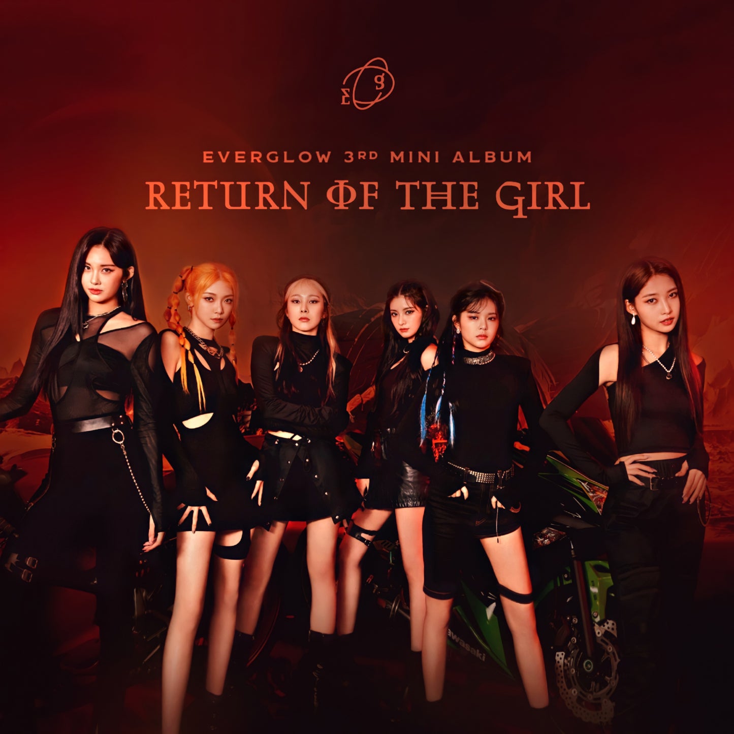 K-Pop CD Everglow - 3rd Mini Album 'Return Of The Girl'