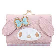 Sanrio Character Trifold Mini Base Wallet - My Melody