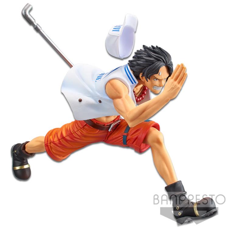 One Piece A Piece of Dream No.1 Vol.1 Portgas D. Ace (Special Color) Magazine Figure