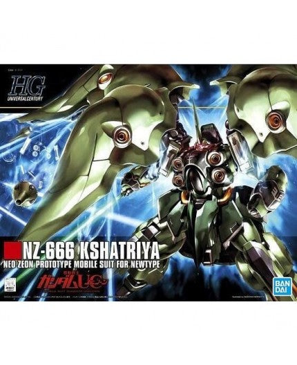 HGUC #99 NZ-666 Kshatriya Gundam 1/144 Model Kit