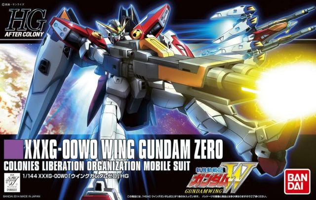 HG After Colony #174 Wing Gundam Zero 1/144 Model Kit