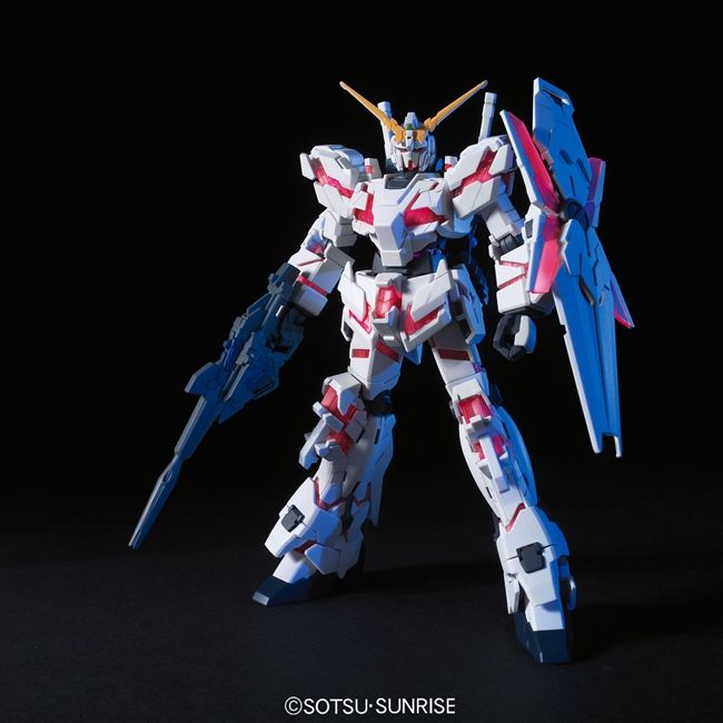 HG Universal Century #100 RX-0 Unicorn Gundam [Destroy Mode] 1/144