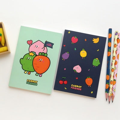 Carrot Friends Mini Notebook