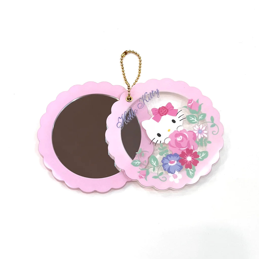 Sanrio Hello Kitty Rose Mirror with Charm