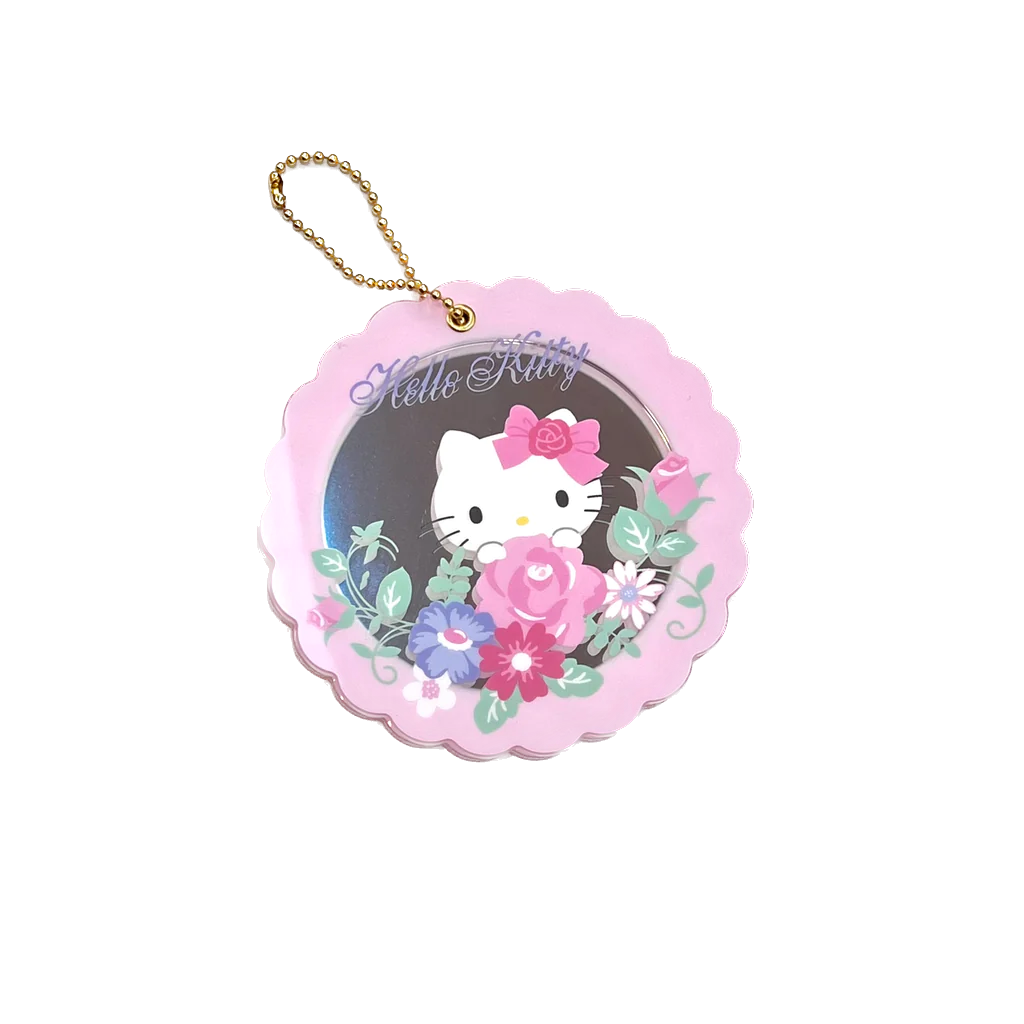 Sanrio Hello Kitty Rose Mirror with Charm