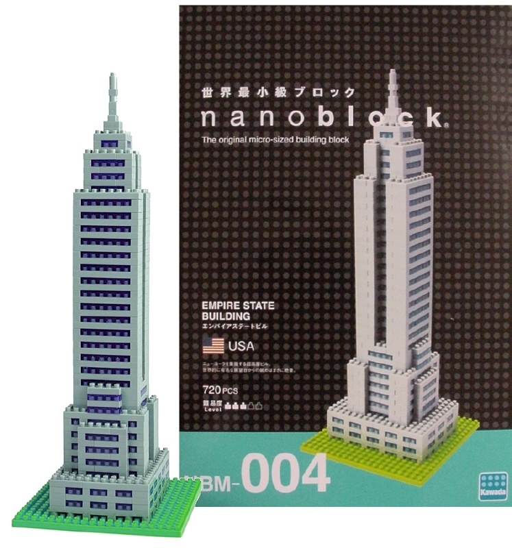Nanoblock #004 Sights to See Series - Empire State Building