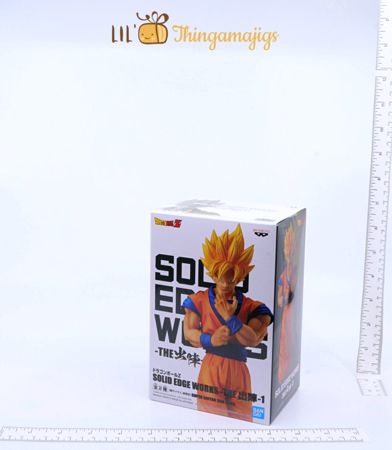 Banpresto Dragon Ball Z Solid Edge Works Volume 1 Son Goku Figure Orange