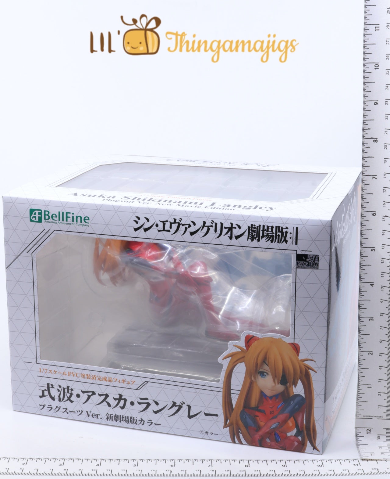 Evangelion - Bellfine 1/7 Scale Figure - Asuka Shikinami Langley (Plugsuit  Ver.)