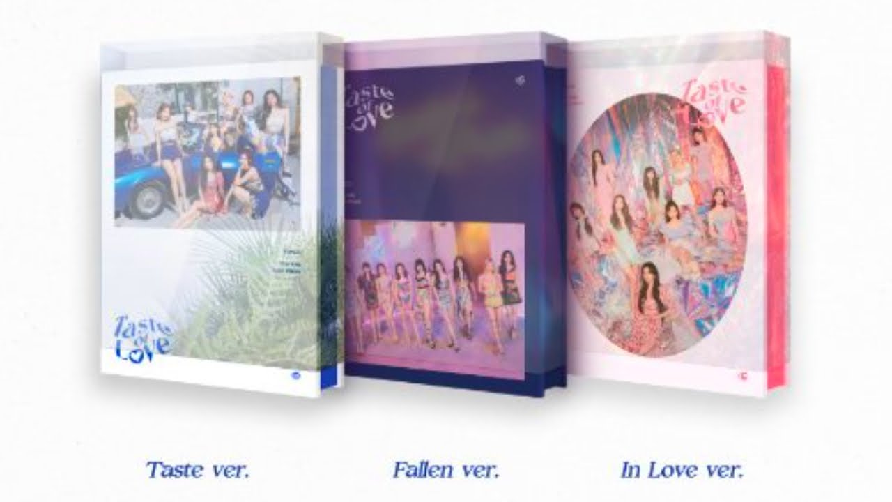 K-Pop CD Twice 10th Mini 'Taste of Love'