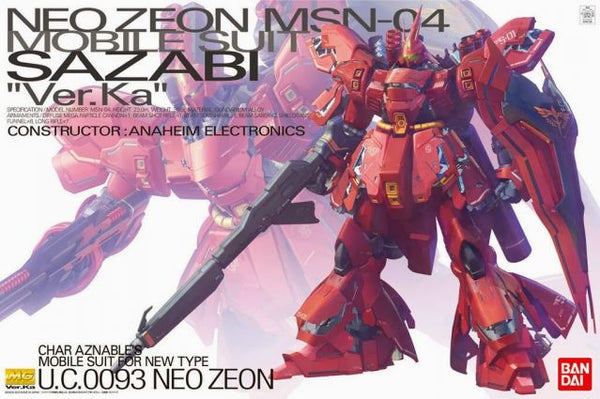 MG Neo Zeon MSN-04 Mobile Suit Sazabi ‘Ver.Ka’ 1/100
