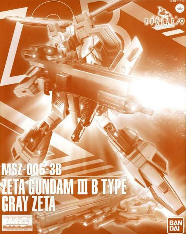 Premium Bandai MG MSZ-006-3B Zeta Gundam III B Type Gray Zeta