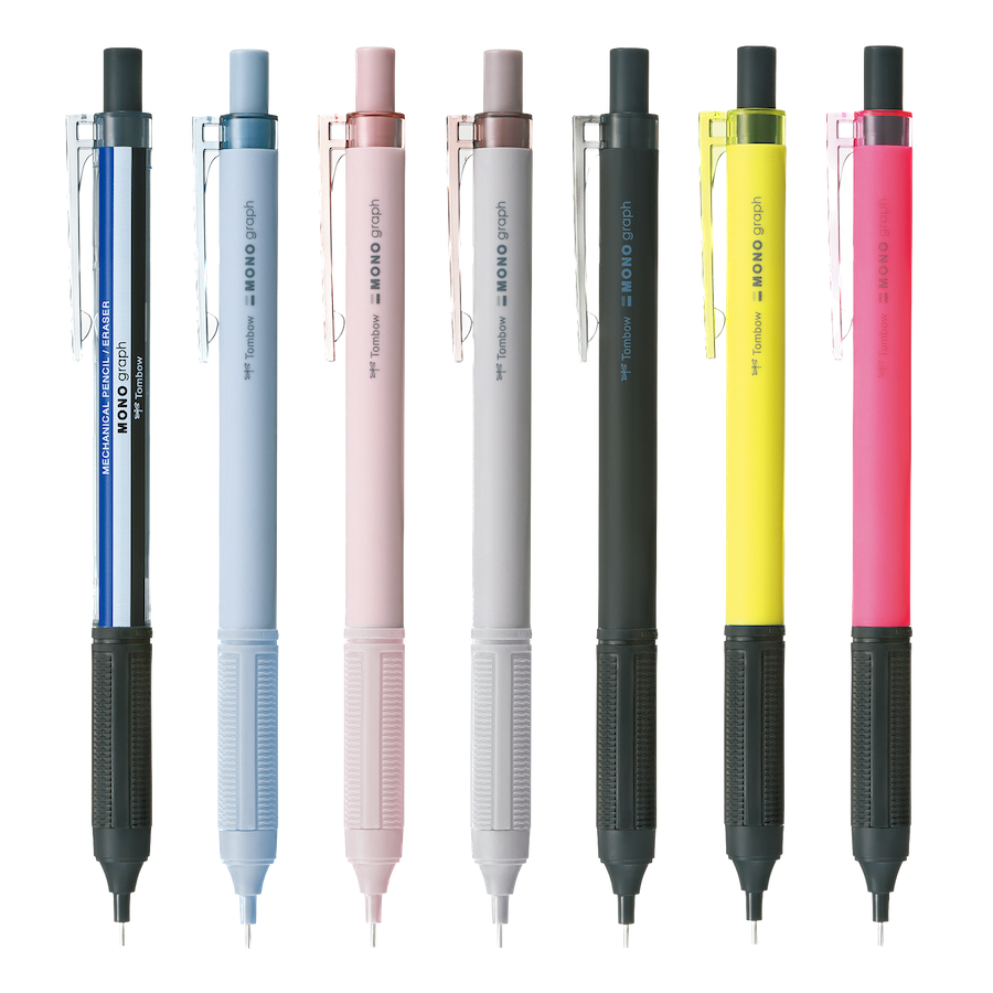 Tombow Mono Graph Lite Mechanical Pencil with Eraser 0.5mm