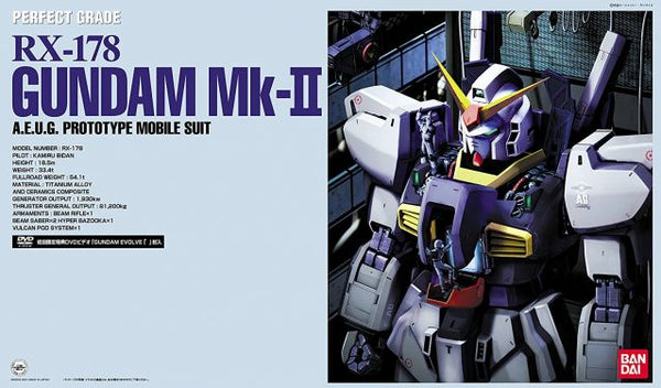 PG RX-178 Gundam MK-II A.E.U.G Prototype Mobile Suit 1/60 Model Kit