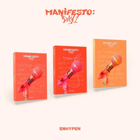 K-Pop CD Enhypen - 3rd Mini Album 'MANIFESTO: Day 1'