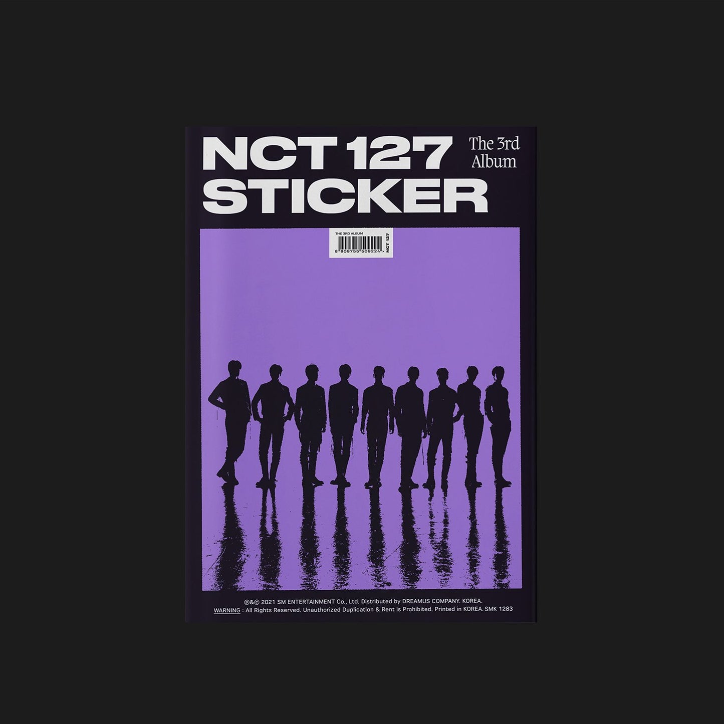K-Pop CD NCT127 - 3rd Album 'Sticker' (Sticker Ver.)