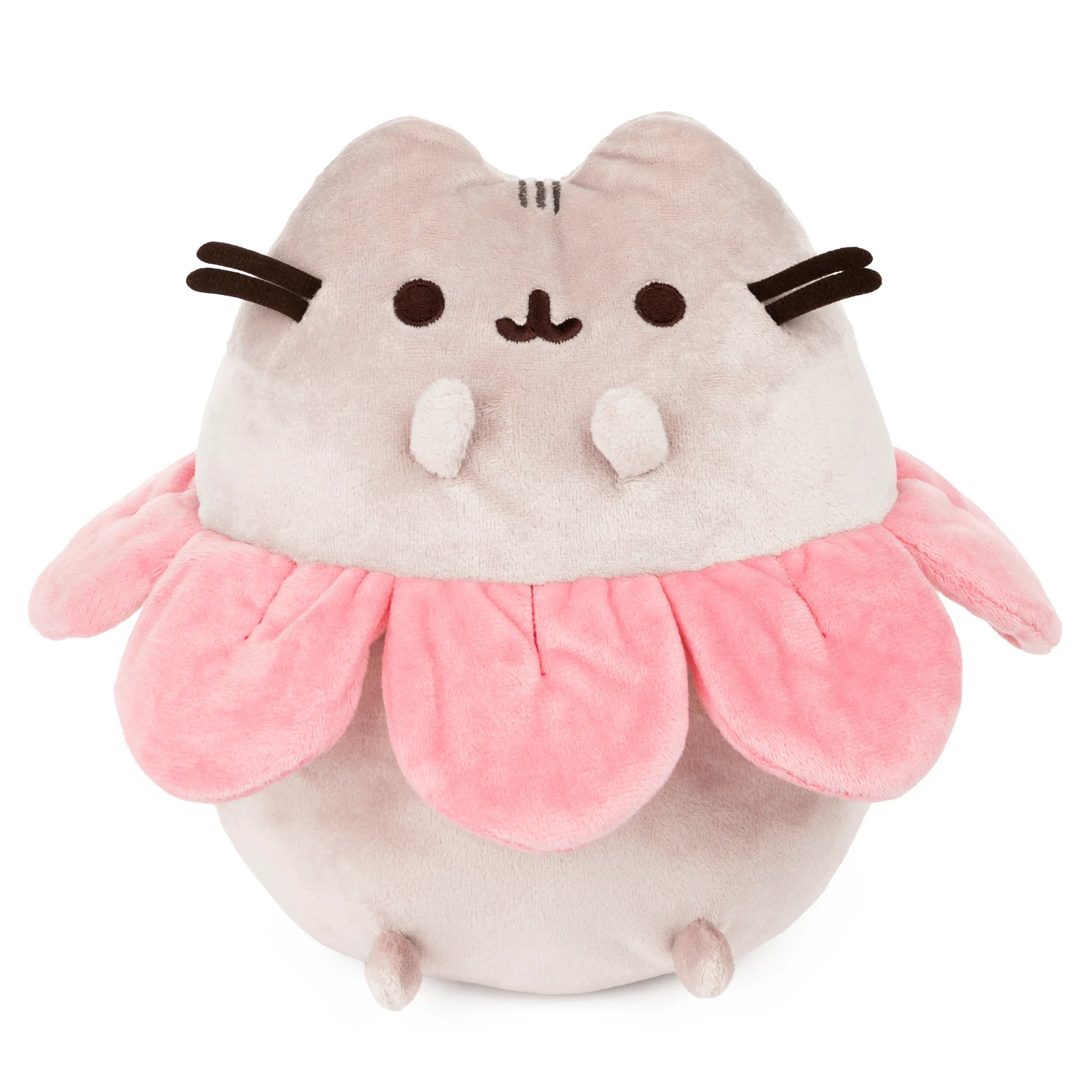 Pusheen Pink Flower Plush 9.5