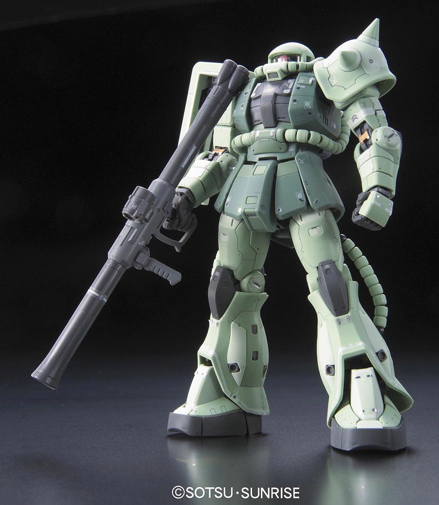 RG #04 MS-06F Zaku II 1/144 Model Kit