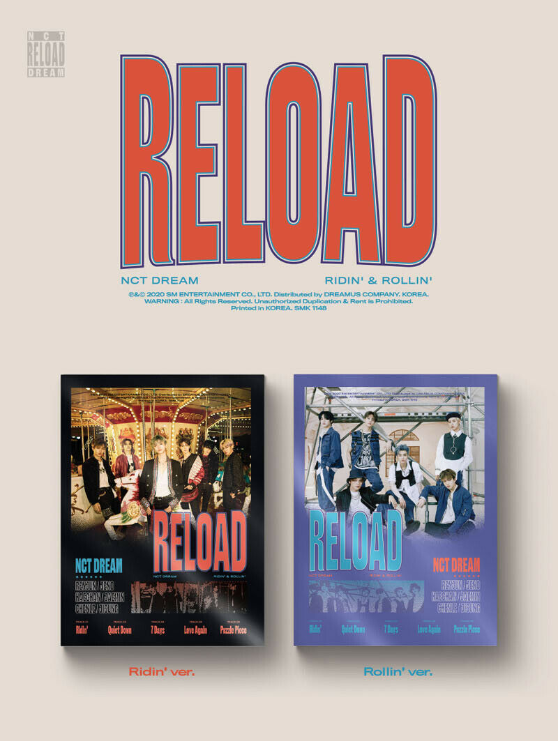 K-Pop CD NCT Dream 'Reload'