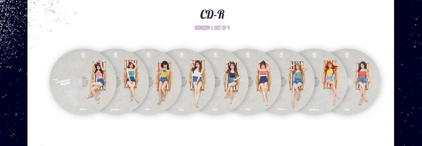 K-Pop CD Twice - The 2nd Special Album 'Summer Nights' – Lil