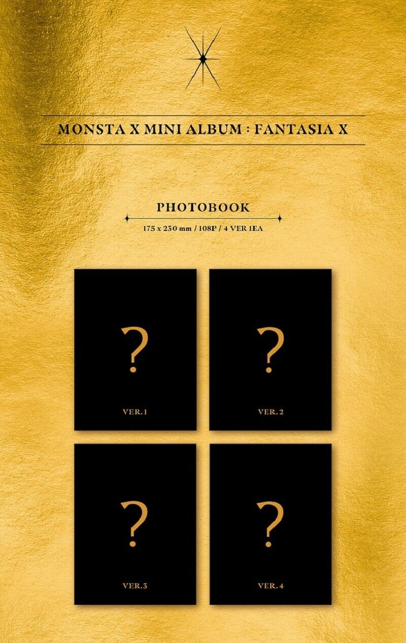 K-pop CD Monsta X 8th Mini Album 'Fantasia X'
