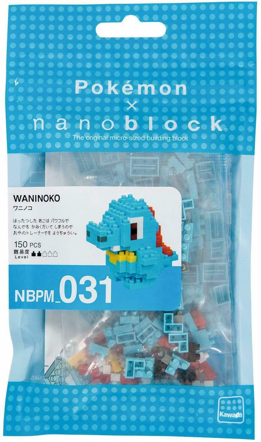 Nanoblock Pokemon Totodile 150pcs