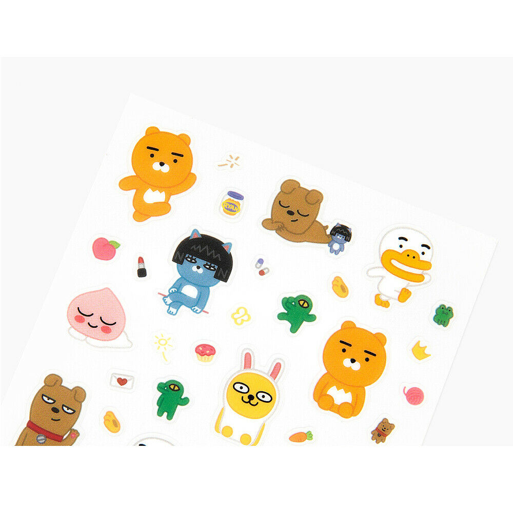 Kakao Friends Clear Stickers