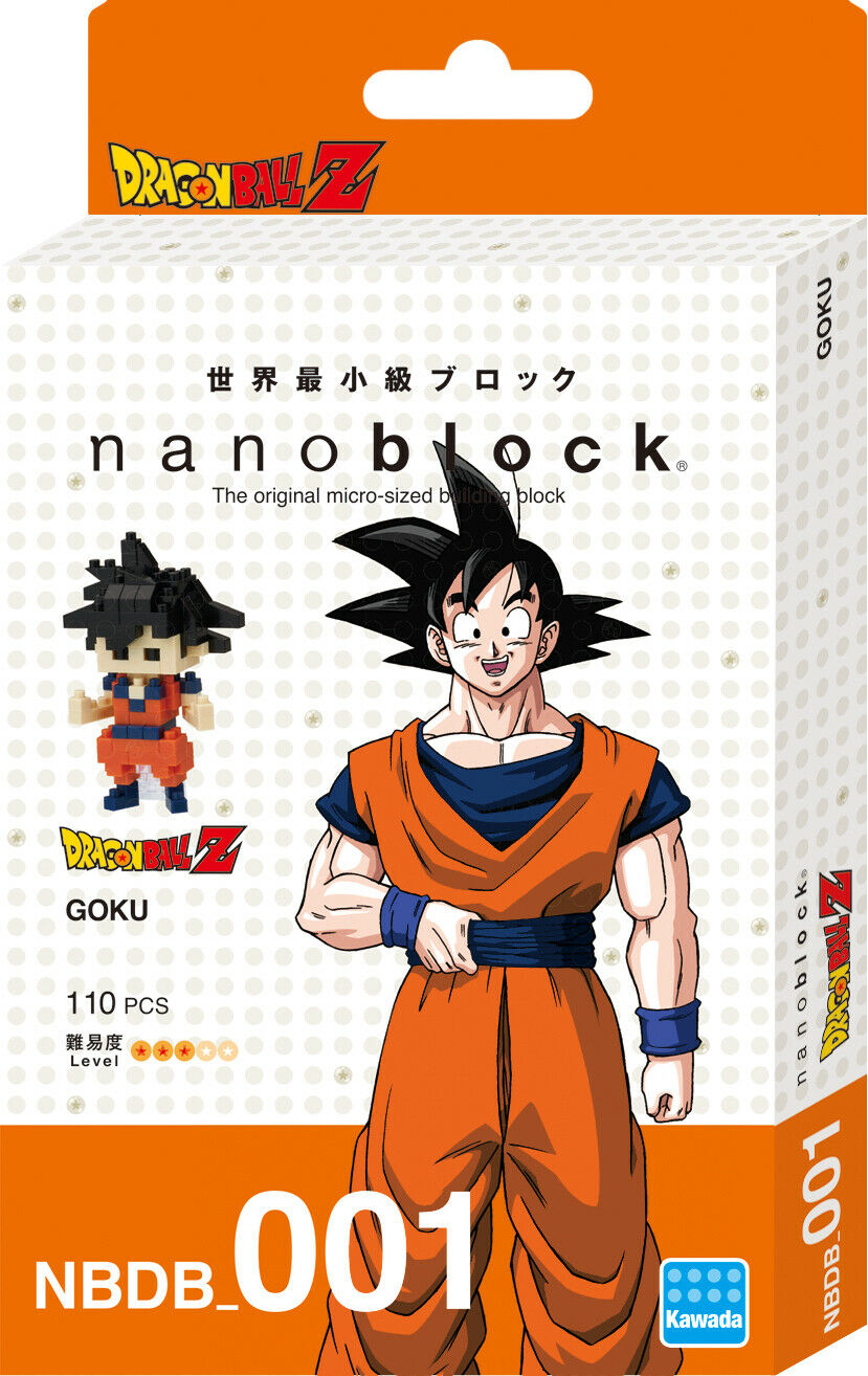 Nanoblock  #001 Dragonball - Son Goku 110pcs