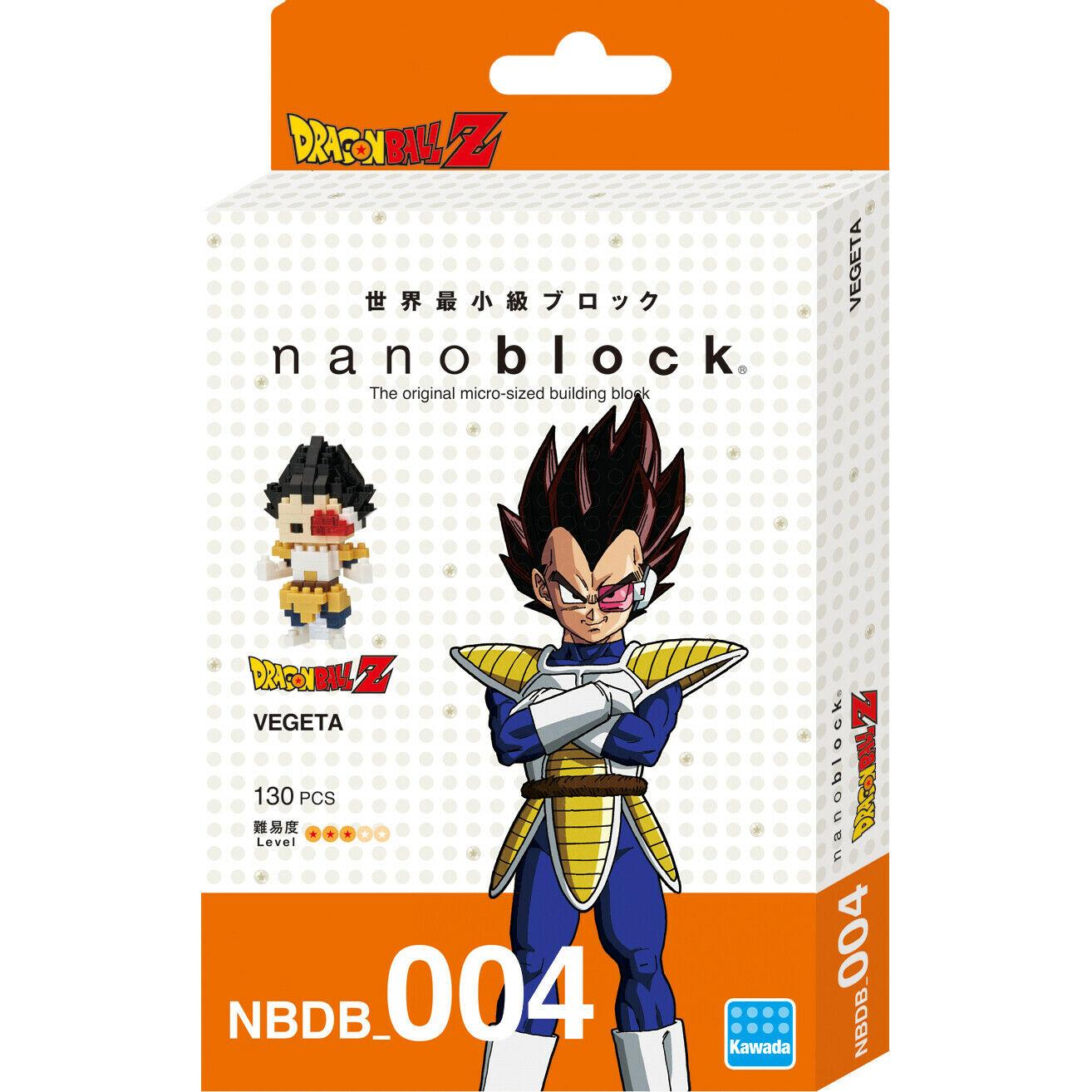 NanoBlock #004  Dragonball Vegeta 130pcs