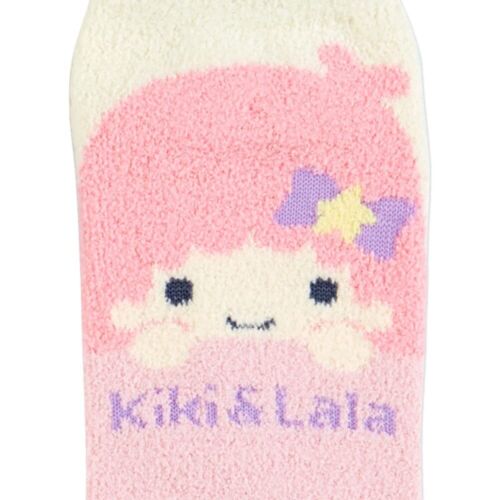 Sanrio Fluffy Socks Little Twin Stars Kiki Lala 23~25cm (35022-2)