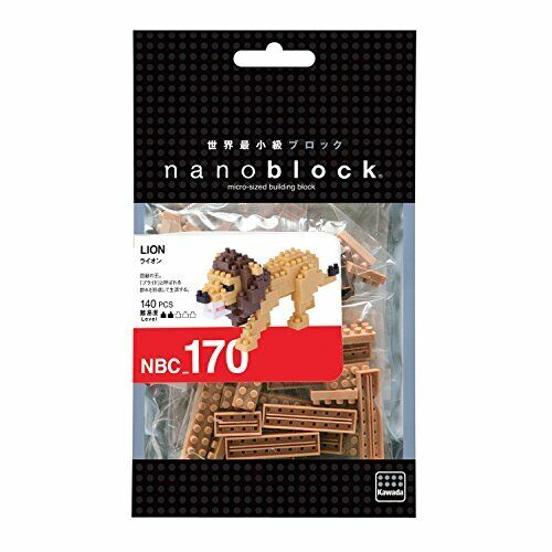 Nanoblock #170 Lion 140pcs